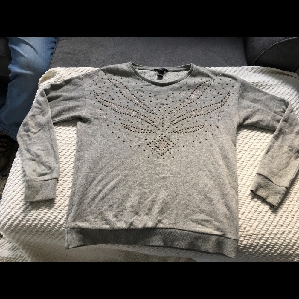 Dressy sweatshirt
